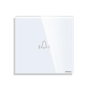 Panou Buton Sonerie cu Touch Mini din Sticla LUXION