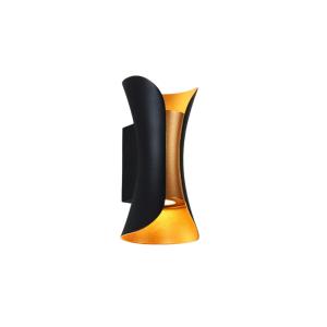Aplica exterior LuminiLux , Negru , c ,LED, Metal